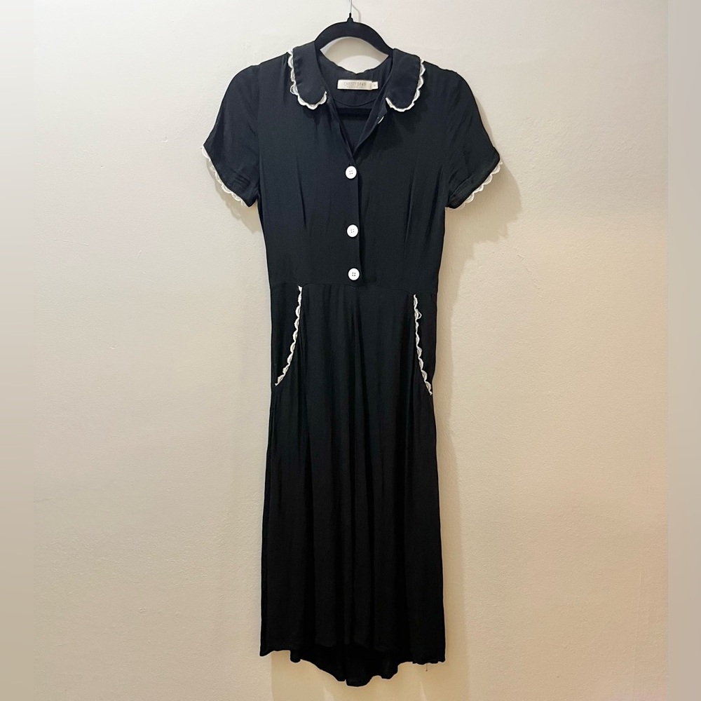 Christy Dawn Sebastian Dress in Black, Size XS - Picture 3 of 16